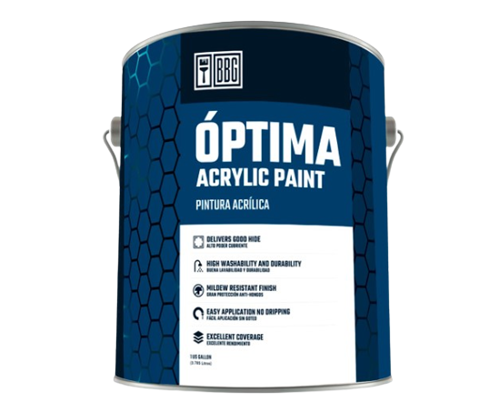 Imagen de BBG OPTIMA ACRILICA SATINADA GALON
